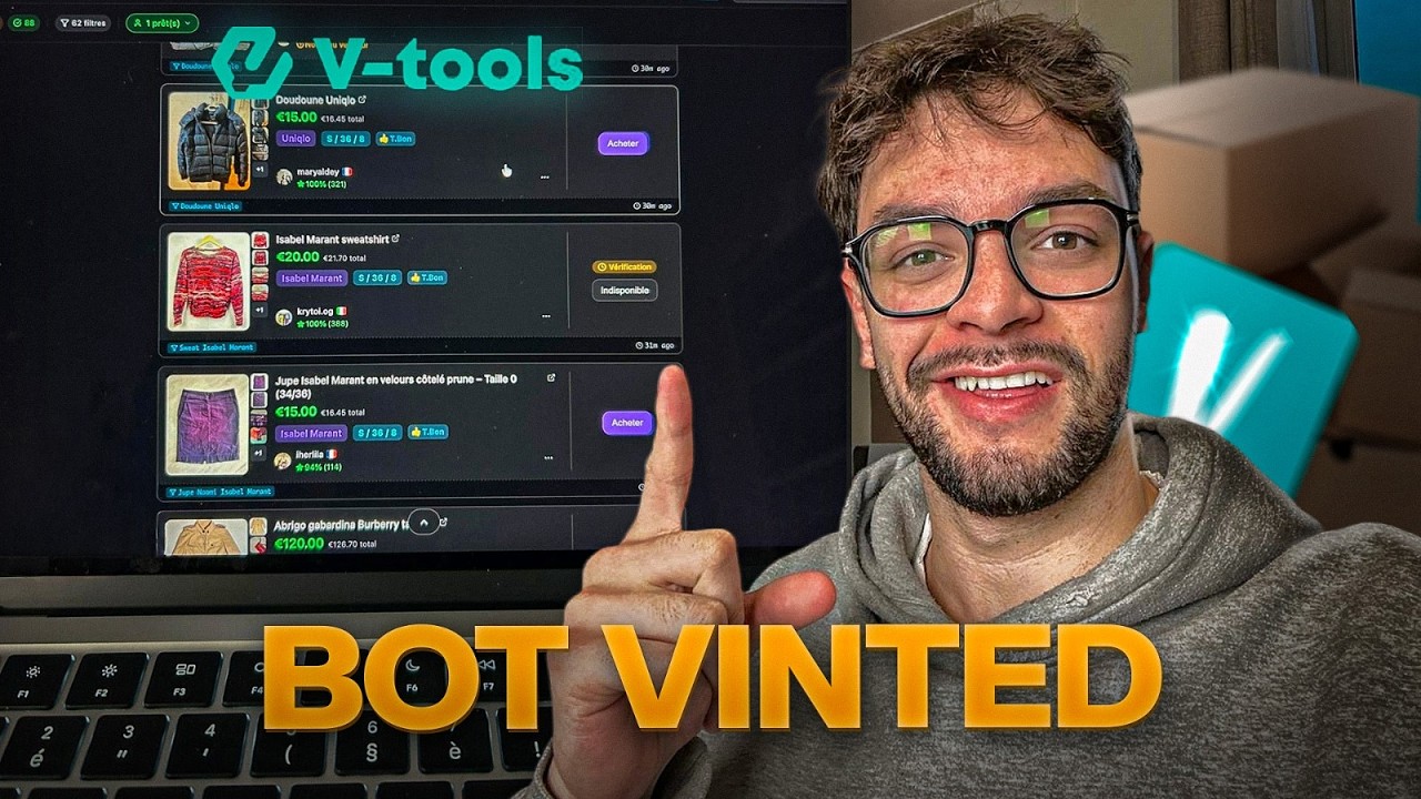 Qu'est ce qu'un bot Vinted ? (je t'explique tout de A à Z & achat revente Vinted)